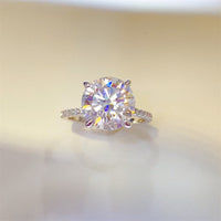 5 Carat Moissanite 925 Sterling Silver Ring Trandify Deal