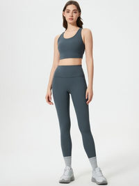 High-waisted workout leggings for women – tummy control & squat-proof – TrandifyDeal USA