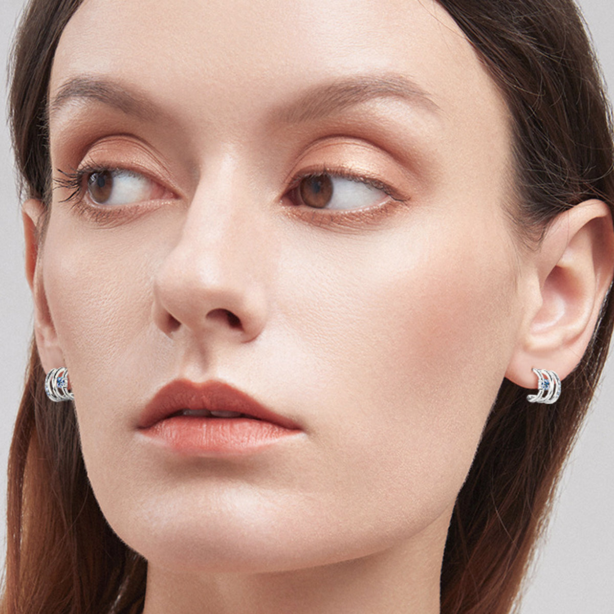 Moissanite 925 Sterling Silver Earrings Trandify deal