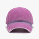 Distressed Washed Adjustable Baseball Cap Trandify deal