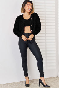 Scoop Neck Vest and Cardigan Sweater Set Trandify deal