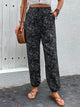 Printed High Waist Pants Trandify deal