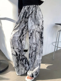 Printed Wide Leg Pants Trandify Deal