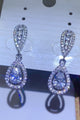 2 Carat Moissanite Teardrop Earrings in 925 Sterling Silver – Elegant and Sparkling Jewelry for Women | TrandifyDeal