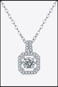 Adored Moissanite 925 Sterling Silver Necklace Trandify Deal