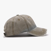 Distressed Washed Adjustable Baseball Cap Trandify deal
