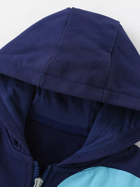 Kids Dinosaur Hoodie Zip Up - Dino-Mite