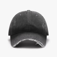Distressed Washed Adjustable Baseball Cap Trandify deal