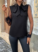 Tie Neck Long Sleeve Blouse Trandify Deal