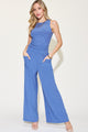 Basic Bae Full Size Ribbed Tank and Wide Leg Pants Set Trandify Deal