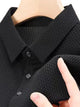 Breathable Stretch Fit Polo for Men – Casual & Office Wear – Plus Size Friendly