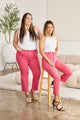 RFM Full Size Tummy Control High Waist Raw Hem Jeans Trandify deal