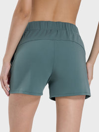 Millennia Elastic Waist Active Shorts Trandify deal