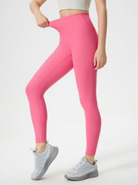 Women's High Waist Yoga Leggings – Black Tummy Control Workout Pants for Running & Gym – Plus Size Activewear – Trandifydeal