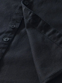 Men's Plus Size Color Block Button-Up Shirt – Trendy Casual Wear