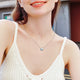1 Carat Moissanite 925 Sterling Silver Pendant Necklace Trandify Deal