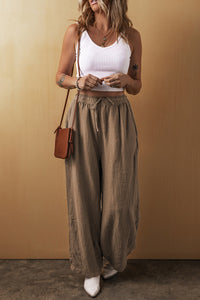 Drawstring Wide Leg Pants Trandify Deal