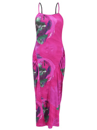Printed Spaghetti Strap Cami Dress Trandify deal