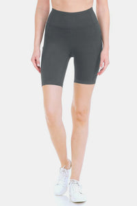 Leggings Depot Full Size High Waist Active Shorts Trandify deal