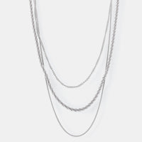 Titanium Steel Three-Layered Necklace Trandify Deal