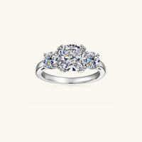 3.5 Carat Moissanite 925 Sterling Silver Ring Trandify Deal