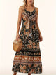 Printed Scoop Neck Midi Cami Dress Trandify deal