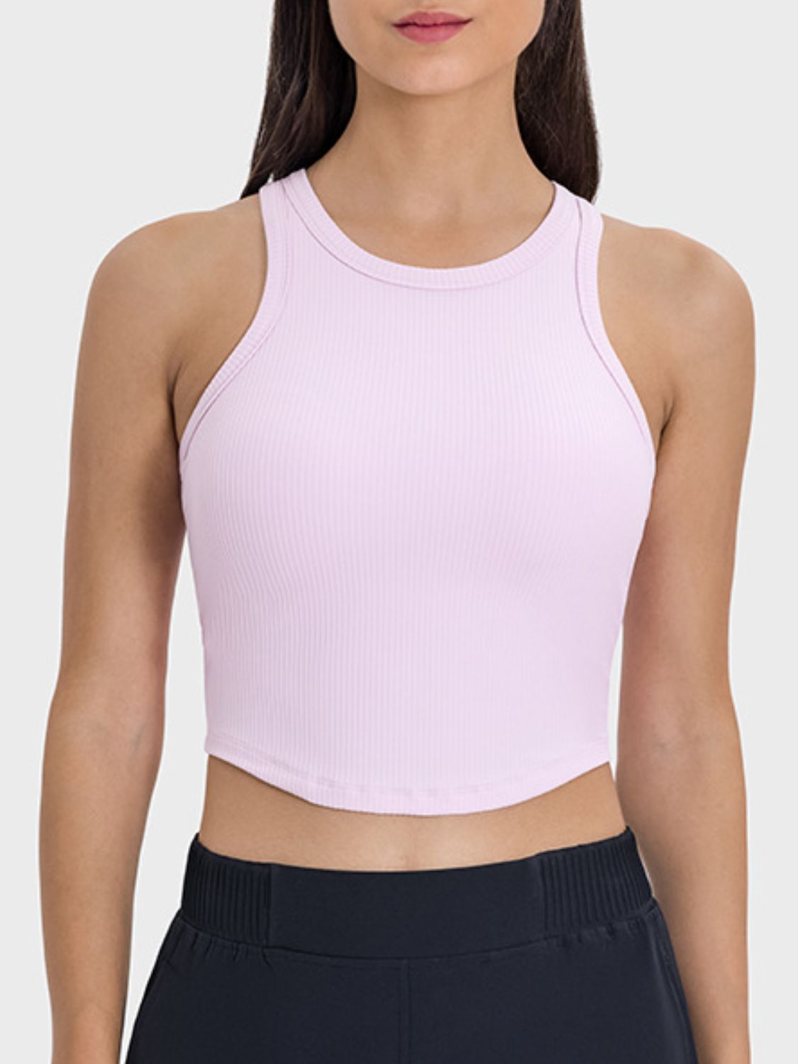 Millennia Round Neck Racerback Active Tank Trandify deal