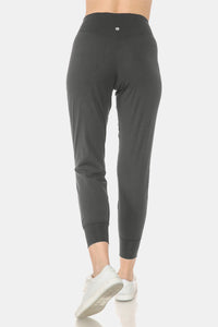 Leggings Depot Wide Waistband Slim Active Joggers Trandify deal