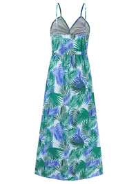 Twisted Printed V-Neck Cami Dress Trandify deal