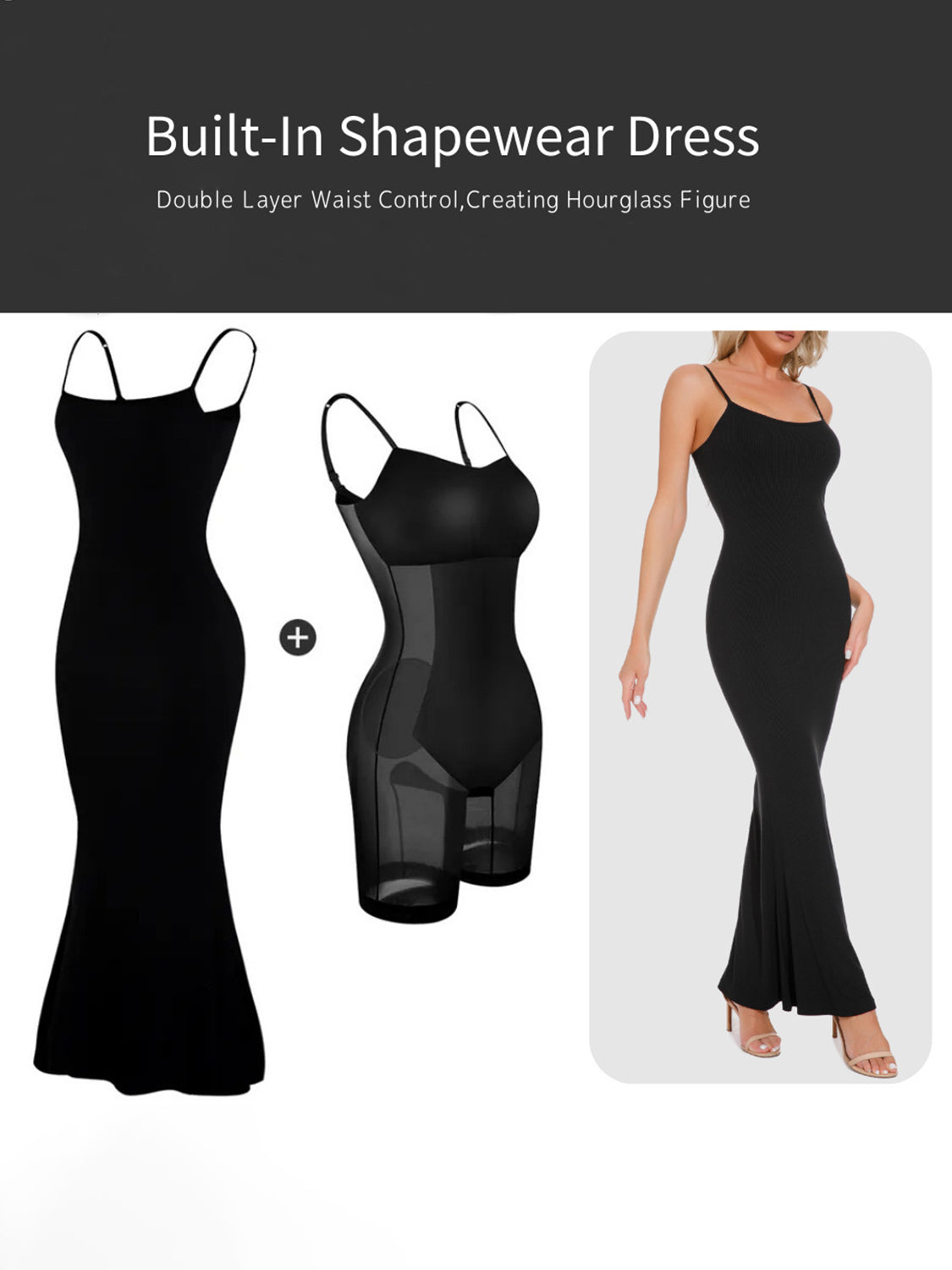 Basic Bae Built-In Shapewear Sleeveless Maxi Dress Trandify Deal
