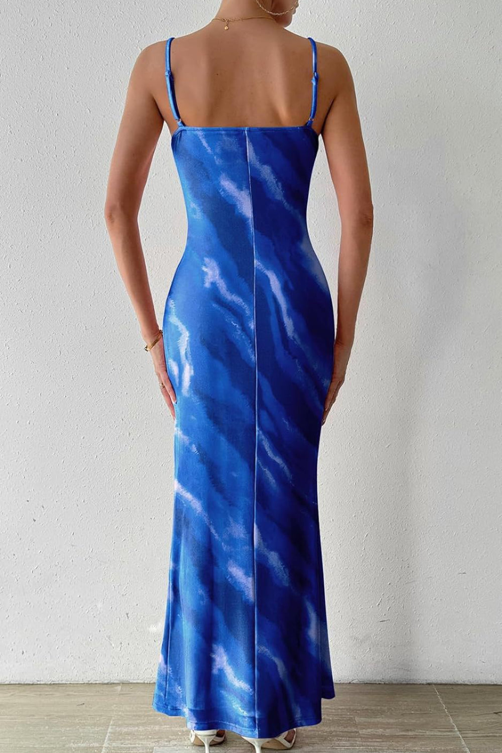 Boho Floral Printed Maxi Cami Dress for Women – USA Summer Fashion