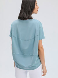 Soft breathable women's tee for gym and everyday outfits