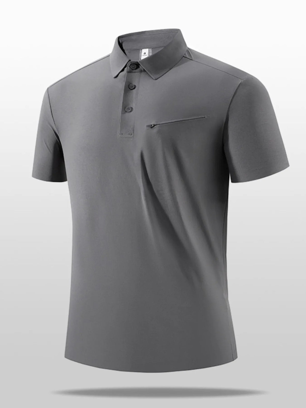 Men’s Plus Size Short Sleeve Polo Shirt – Button-Detail Casual Shirt for Big & Tall Men – Breathable Summer Fashion