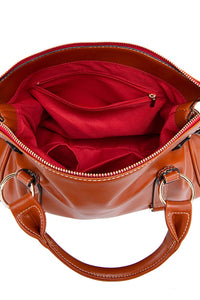 PU Leather Handbag with Tassels Trandify Deal