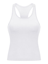 Millennia Round Neck Racerback Active Tank Trandify Deal
