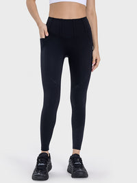 Millennia Pocketed High Waist Active Leggings Trandify deal