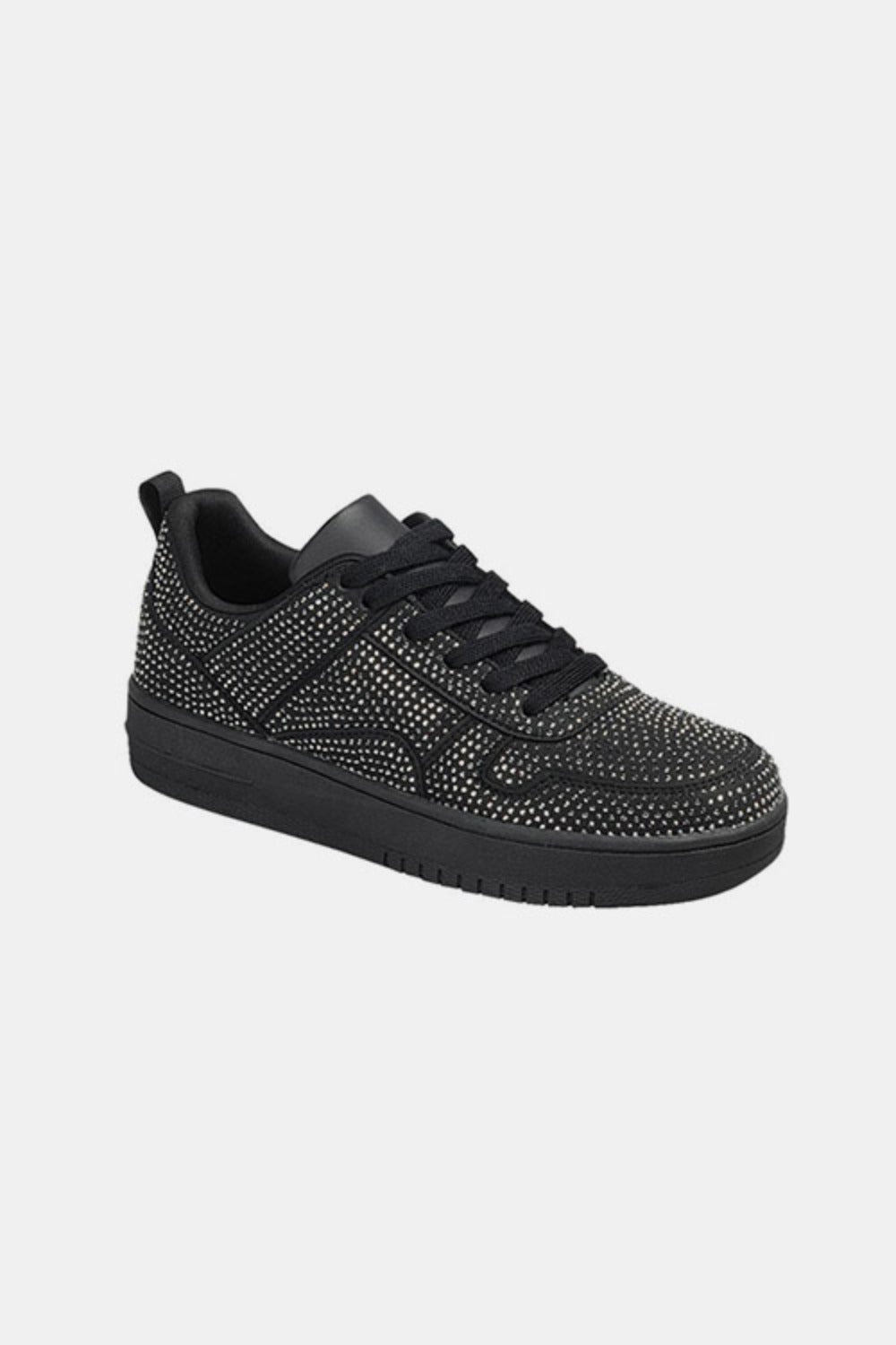 Forever Link Rhinestone Platform Flat Sneakers Trandify Deal