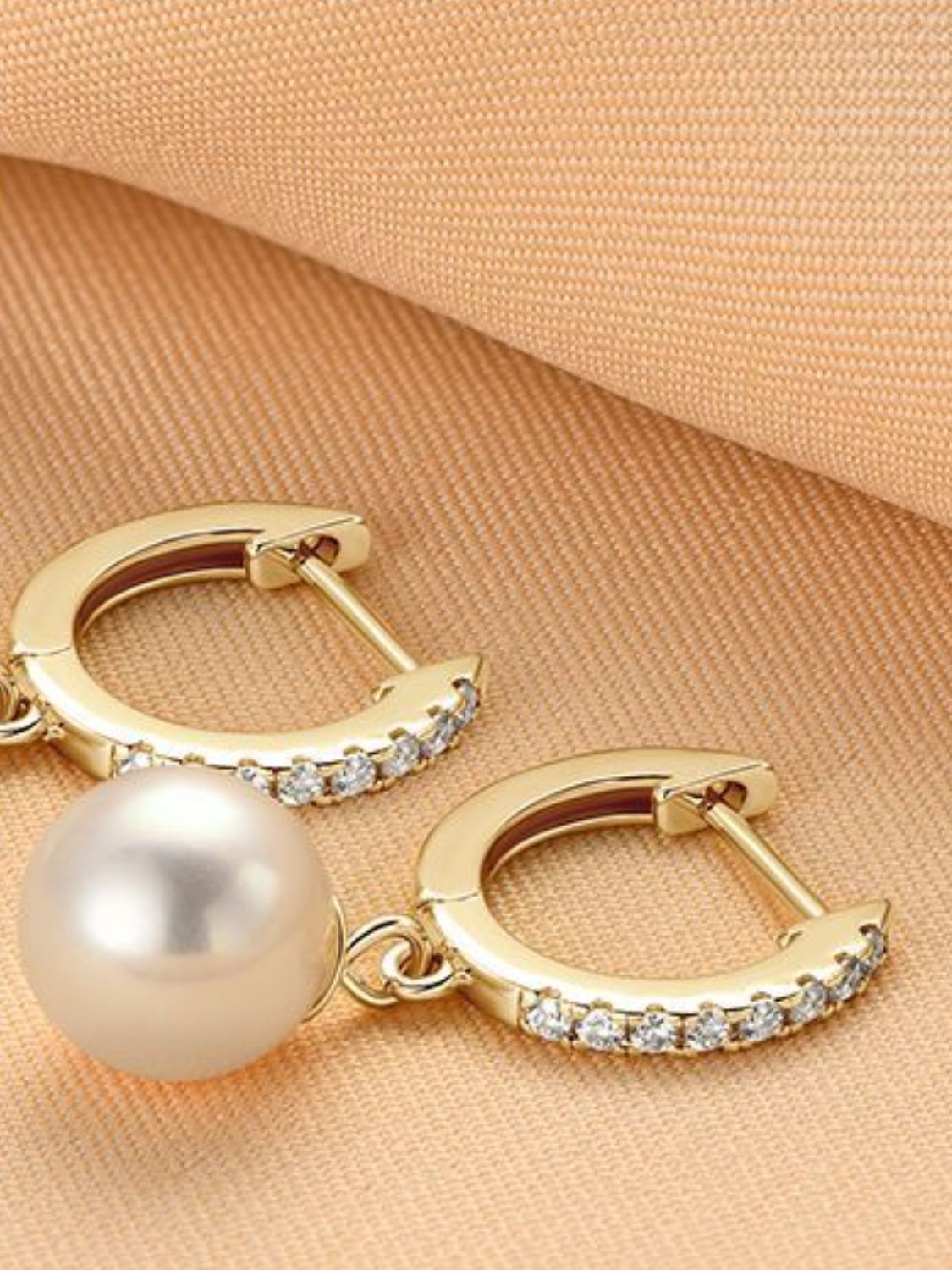925 Sterling Silver Freshwater Pearl Earrings Trandify Deal
