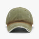 Distressed Washed Adjustable Baseball Cap Trandify deal