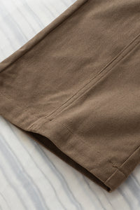 Half Elastic Waist Straight Pants Trandify Deal
