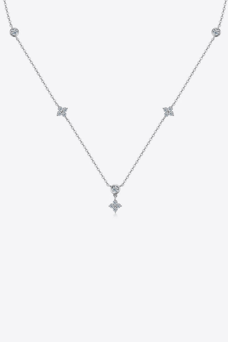 Moissanite 925 Sterling Silver Necklace Trandify Deal