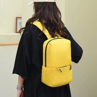 Solid Color Nylon Backpack Bag Trandify Deal
