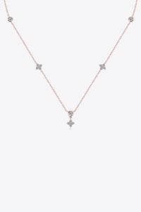 Moissanite 925 Sterling Silver Necklace Trandify Deal