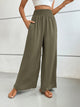 Perfee Wide Leg Pants with Pockets Trandify Deal