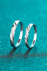 Minimalist 925 Sterling Silver Rhodium-Plated Ring Trandify Deal
