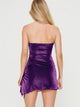 Slit Drawstring Sleeveless Wrap Dress Trandify deal