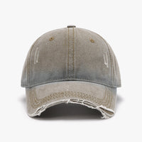 Distressed Washed Adjustable Baseball Cap Trandify deal