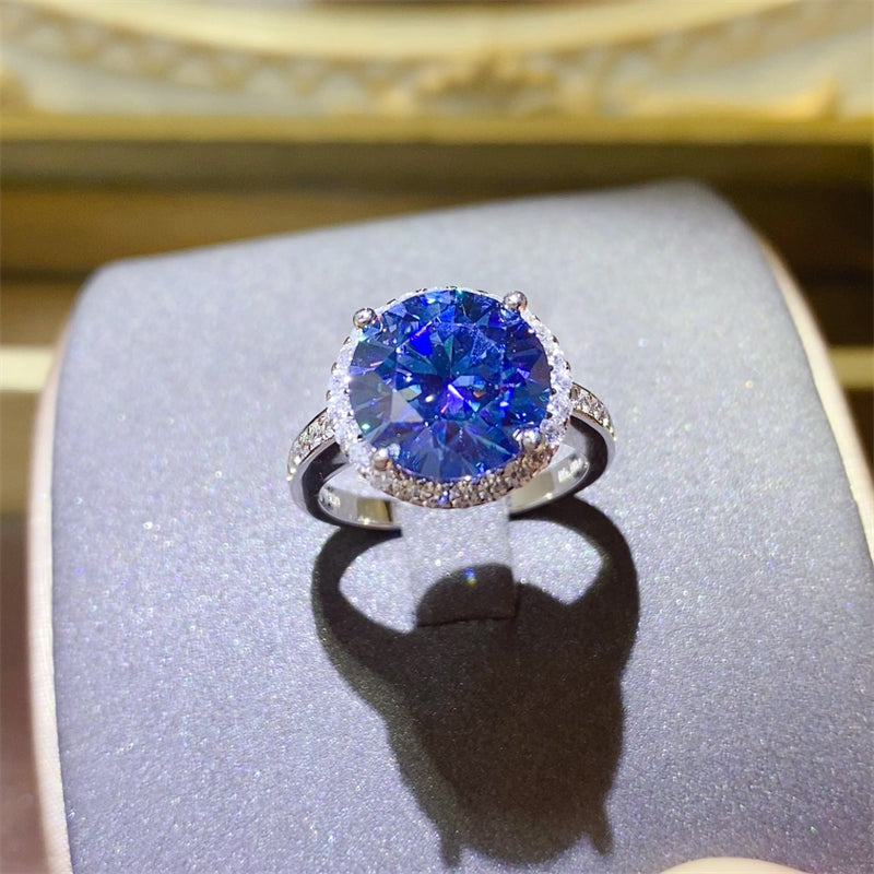 5 Carat Moissanite 925 Sterling Silver Ring Trandify Deal