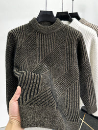 Soft Stretchable Crewneck Top for Men – Casual Layering Essential