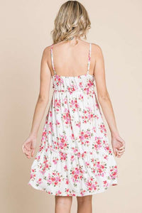 Culture Code Full Size Floral Frill Cami Dress Trandify deal
